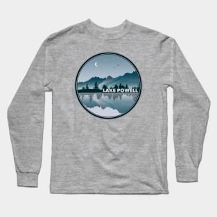 Lake Powell Arizona Utah Reflection Long Sleeve T-Shirt